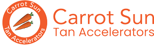 Carrot sun oil, tanning accelerator