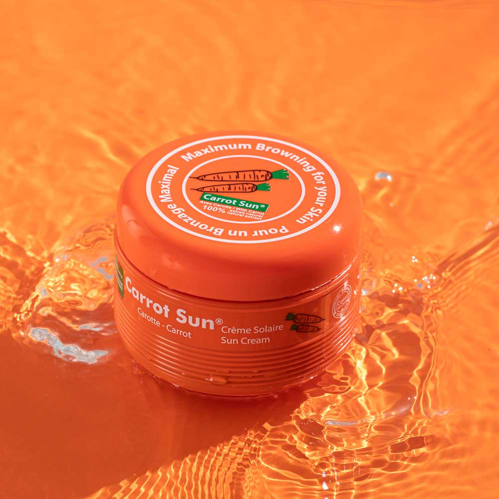 Carrot Cream – Carrot sun tanning accelerator