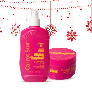 Carrot Sun Tropical-Fruits Tanning Spray + Cream Pack