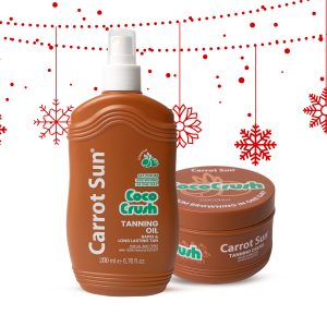 Carrot Sun Coconut Tanning Spray + Cream