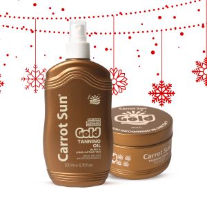 Carrot Sun Gold Tanning Spray + Cream Pack