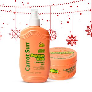 Carrot Sun Papaya Tanning Spray + Cream Pack