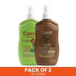 Gold + Tropical-Fruits Tanning Sprays Bundle