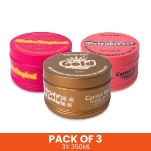 Tropical-Fruits + Watermelon + Gold Tanning Cream Bundle