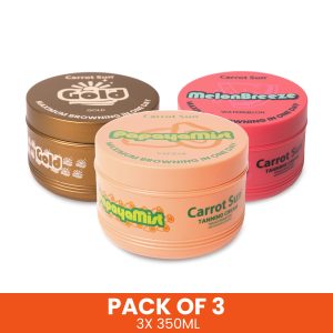 Papaya + Gold + Watermelon Tanning Cream Bundle