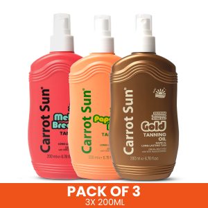 Papaya + Watermelon + Gold Tanning Sprays Bundle
