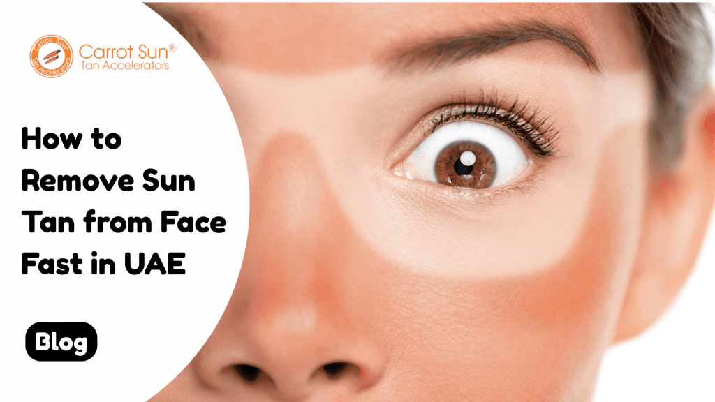 How to Remove Sun Tan from Face