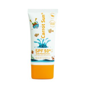 Kids SUNCREEN Carrot sun - Best For Young Skin With SPF 50+ Protection Against UVA/UVB Rays 60ml